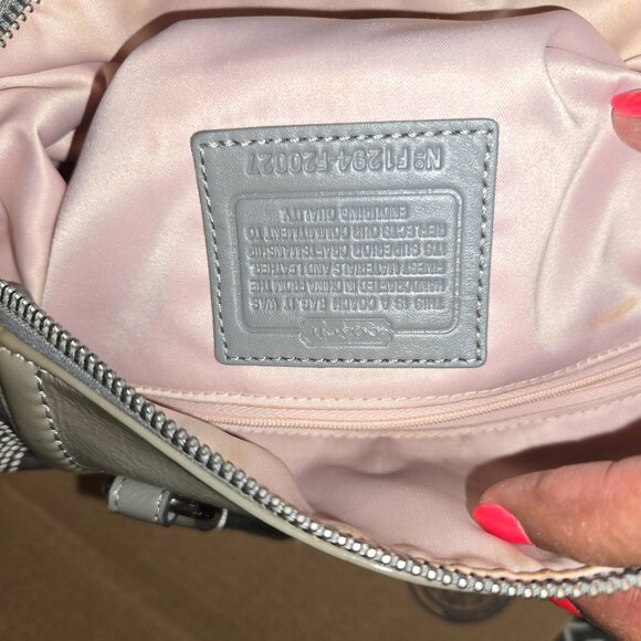 Gray Coach Purse - Picture 2 of 4